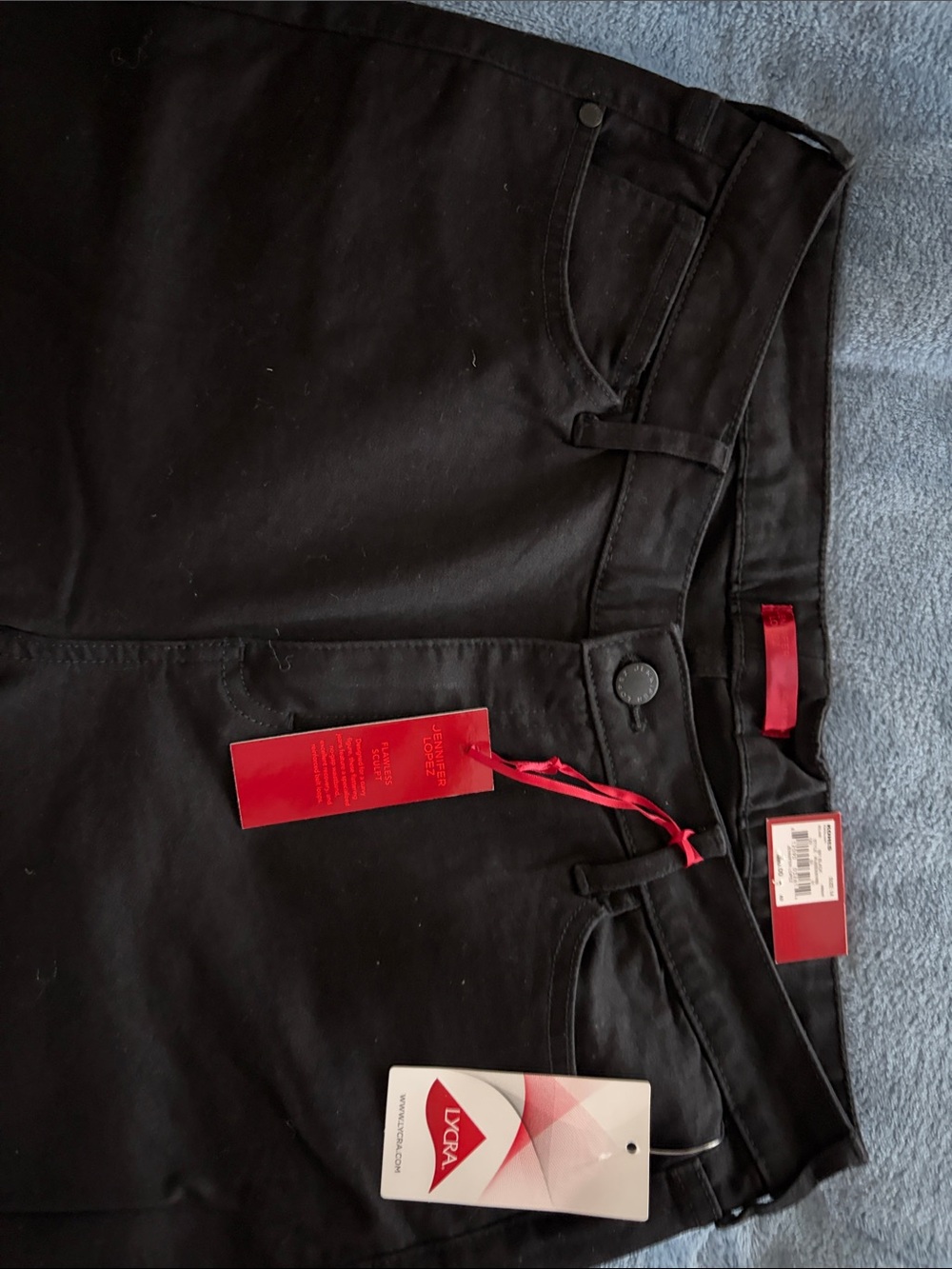 Jennifer Lopez Black Skinny Mid-Rise Jeans - Sleek Stretch Fit - Picture 10 of 10